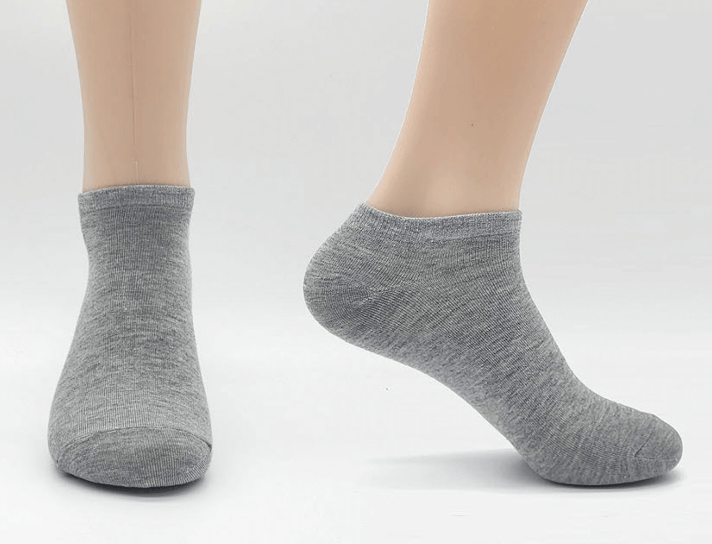 Men's Cotton Blend Low Cut Ankle Sneaker Socks 5 Pairs