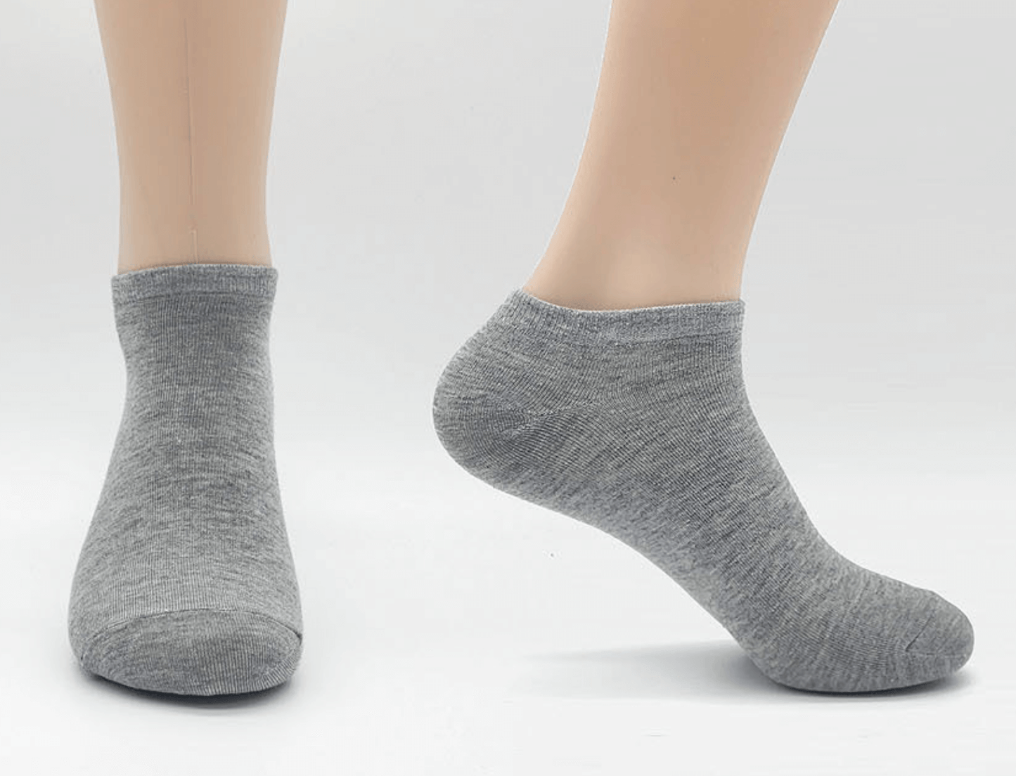 Men's Cotton Blend Low Cut Ankle Sneaker Socks 5 Pairs