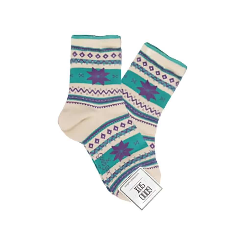 Women's Snow Flower Design Socks