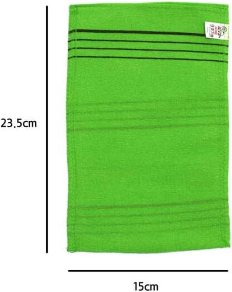 Korean Exfoliating Mitt Towel Viscose Scrub Glove 5 PCS