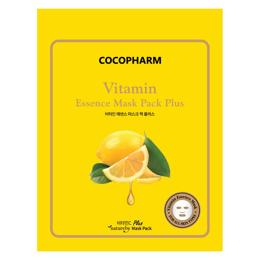natureby essence mask pack plus korean skin care vitamin