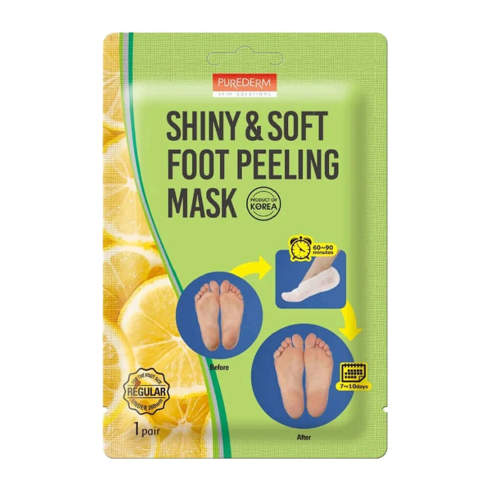 Purederm Shiny & Soft Foot Peeling Mask 1 Pair
