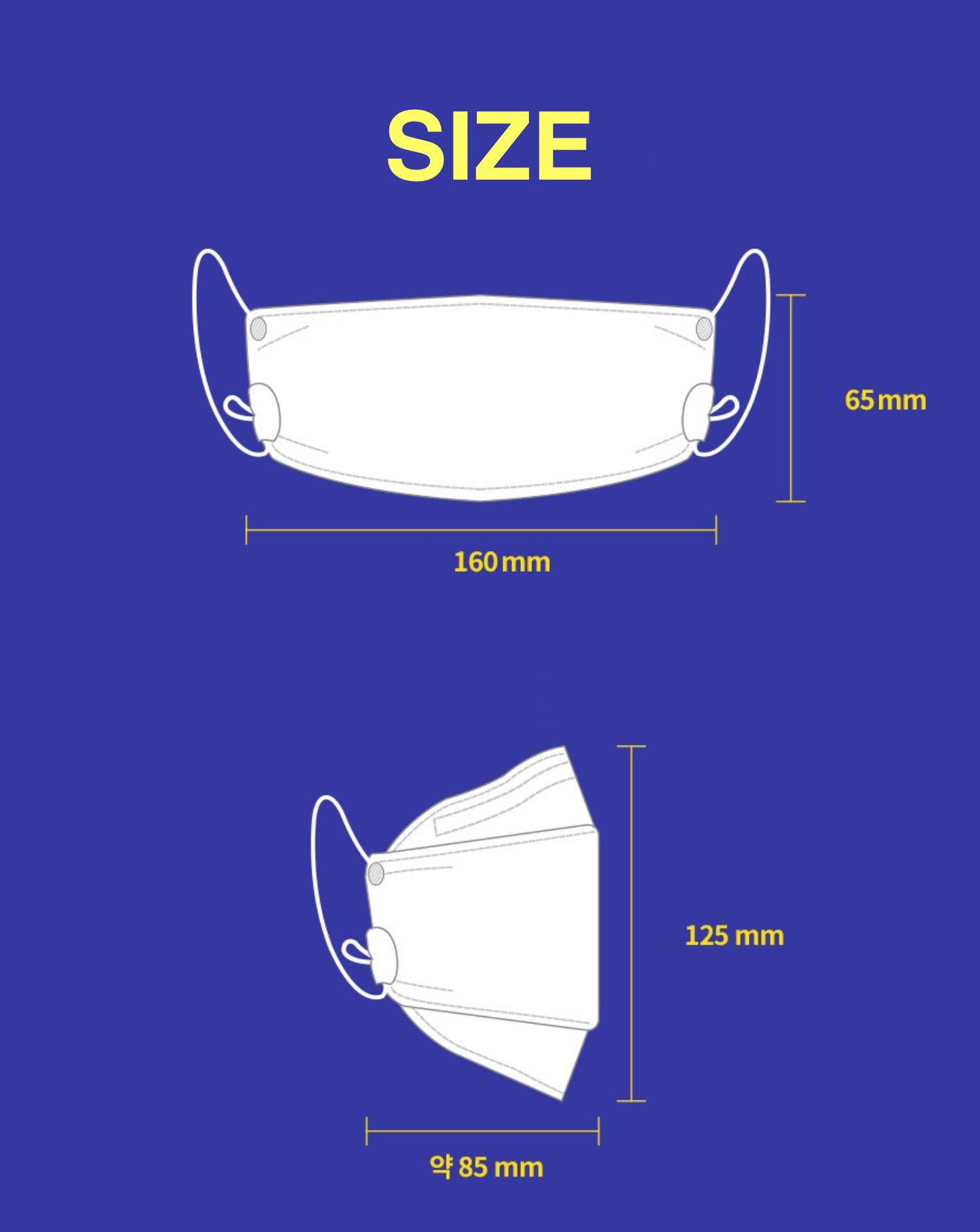 KF94 Kids Disposable Face Mask 10 Pack