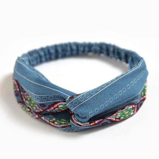 Women’s Twist Knot Headband Stylish Wide Fabric Hair Band Fashion Accessory