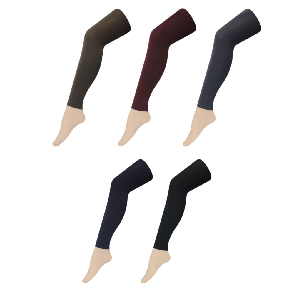 150 Denier Footless Opaque Pantyhose Tights 