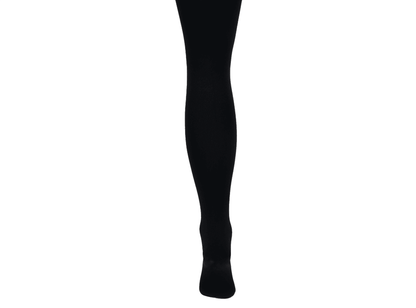 80 Denier Black Footed Opaque Pantyhose Tights 