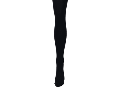 80 Denier Black Footed Opaque Pantyhose Tights 