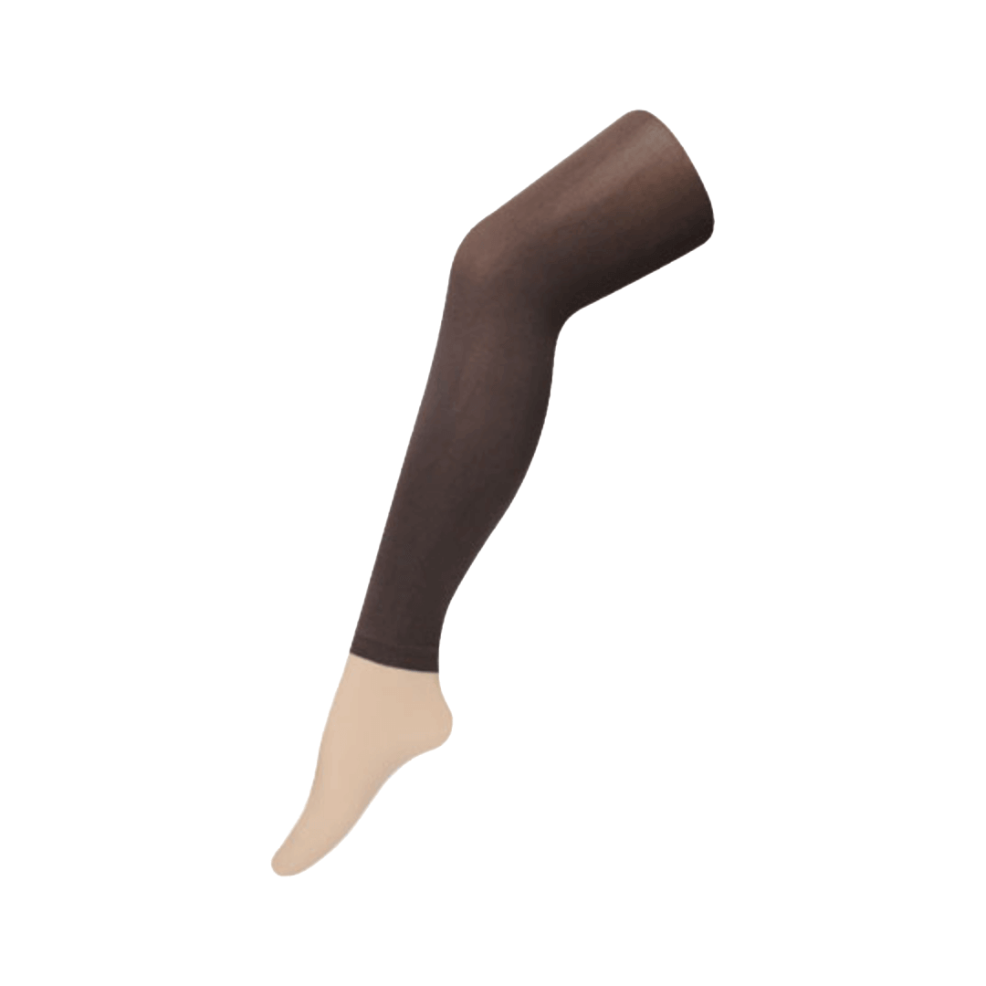 80 Denier Footless Opaque Pantyhose Tights 