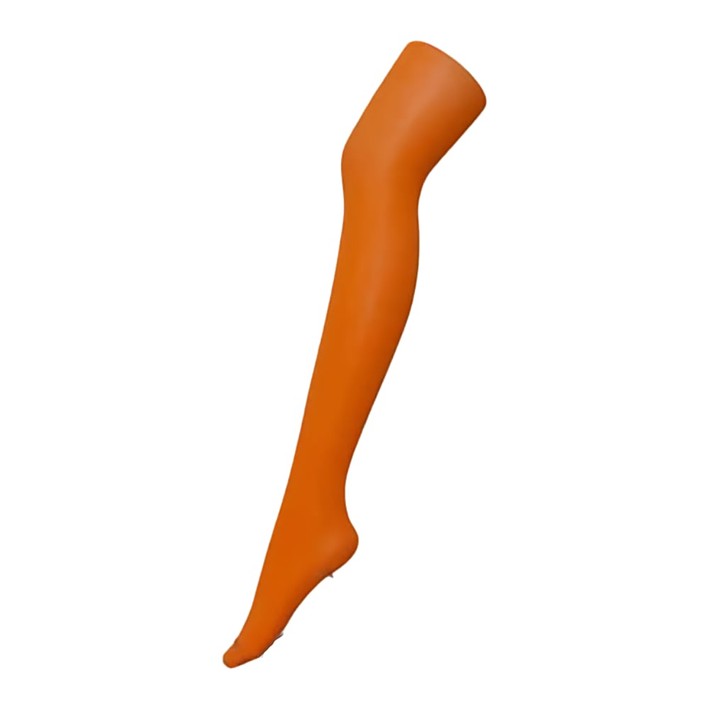 80 denier footed orange