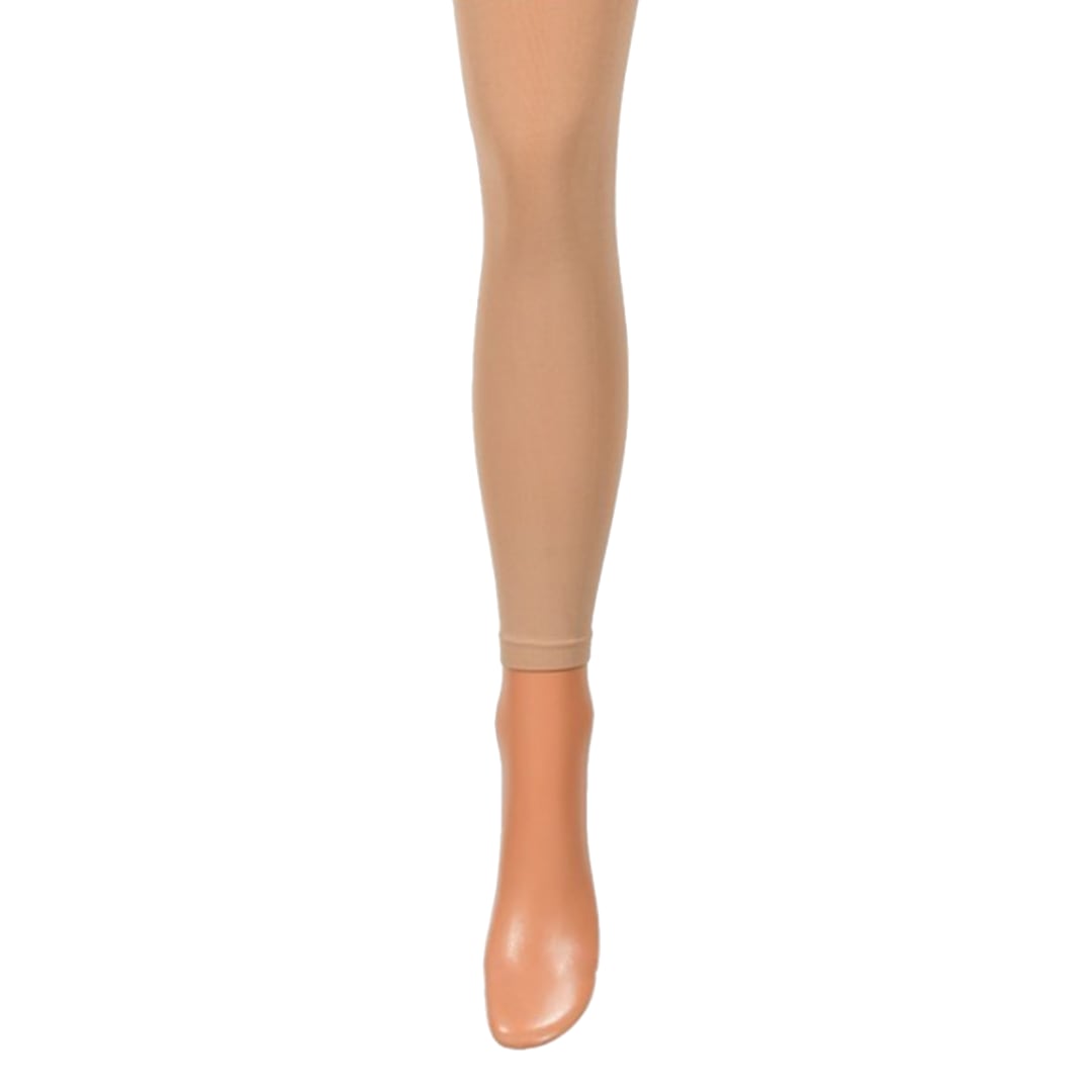 80 denier footless beige nude skin coloured pantyhose tights