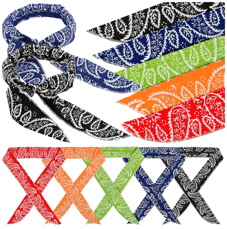 Bandana Headband Cooler Scarf Neck Ice Wrap Outdoor Sport 5 PCS - CIRCLO