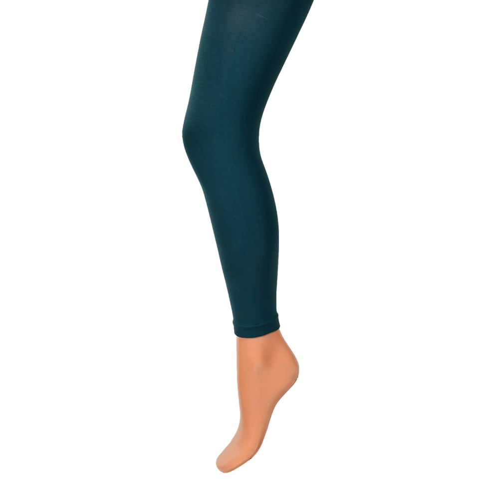 footless dark green