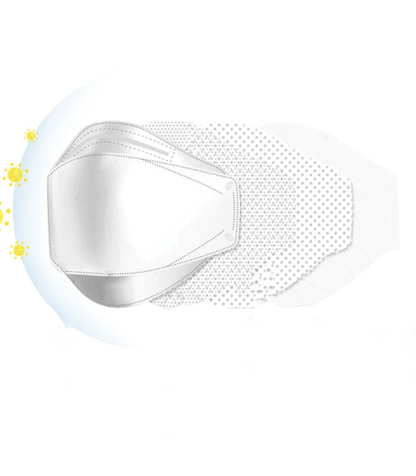 Doctor P&B KF94 White Adult Face Mask 10 PCS 