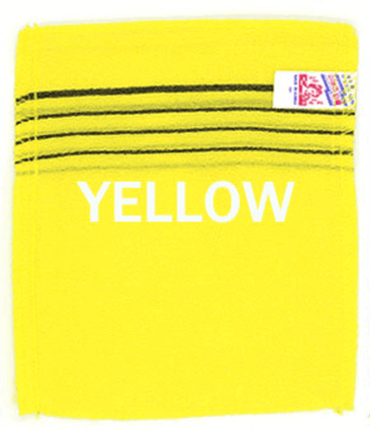 Korean Exfoliating Mitt Towel Bath Viscose Body Scrub Glove 5 PCS 