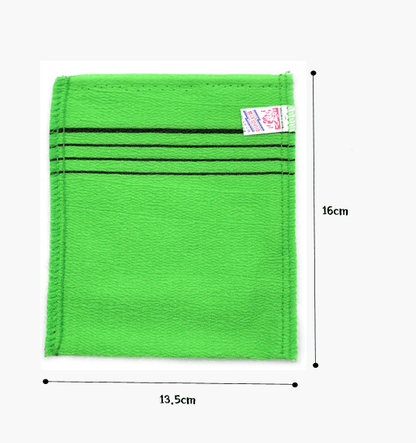 Korean Exfoliating Mitt Towel Bath Viscose Body Scrub Glove 5 PCS 