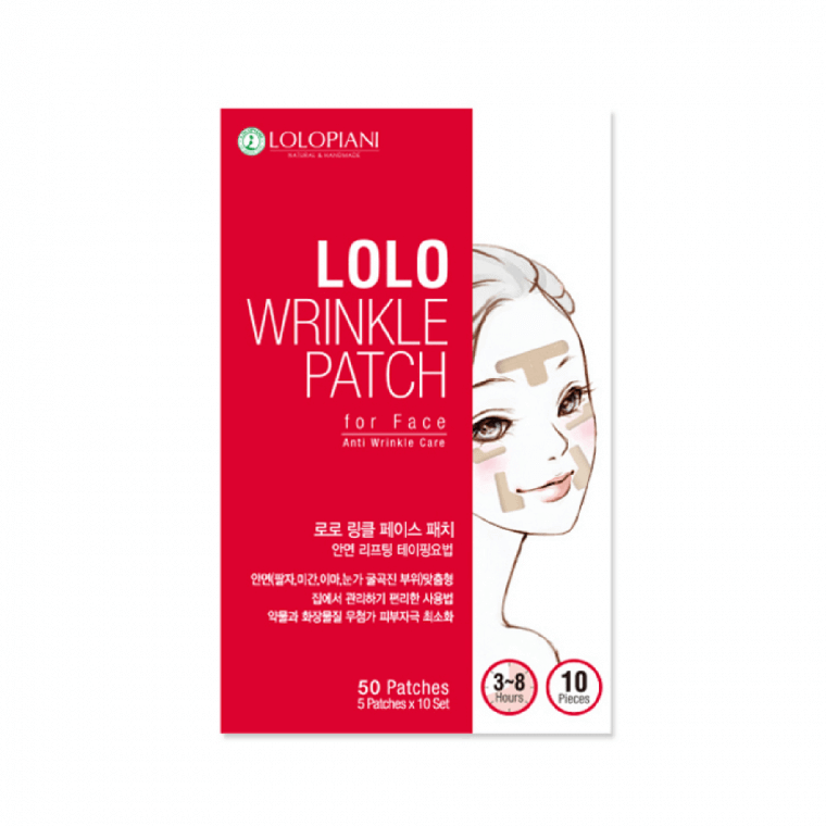 LOLO Wrinkle Patch For Face Anti Wrinkle Care 50 Patches 