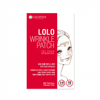 LOLO Wrinkle Patch For Face Anti Wrinkle Care 50 Patches 