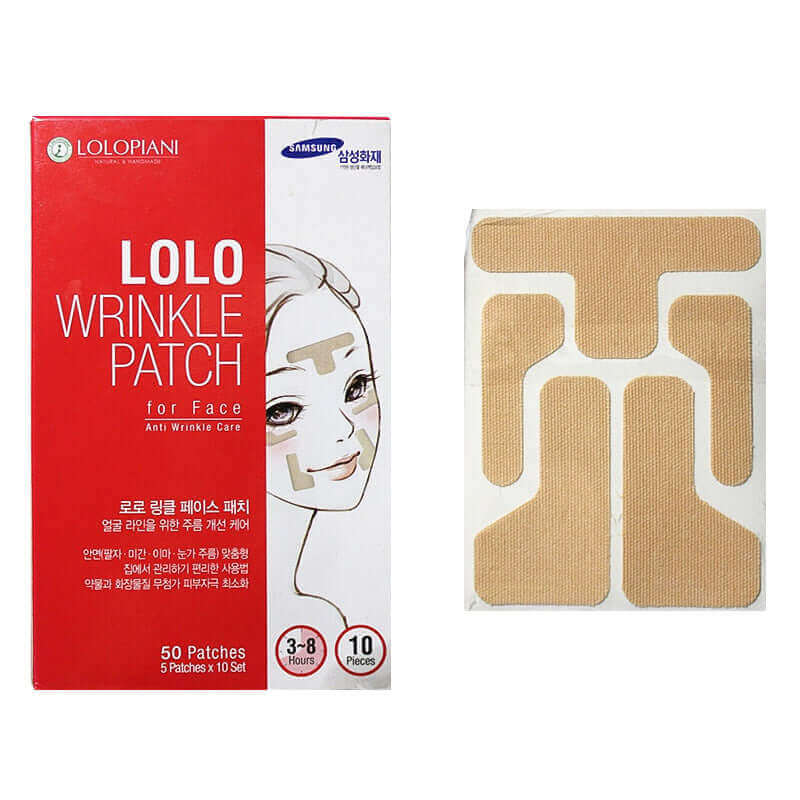 LOLO Wrinkle Patch For Face Anti Wrinkle Care 50 Patches 