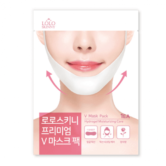 LOLOSKINNY Premium V Mask Pack Hydrogel Moisturizing Care 