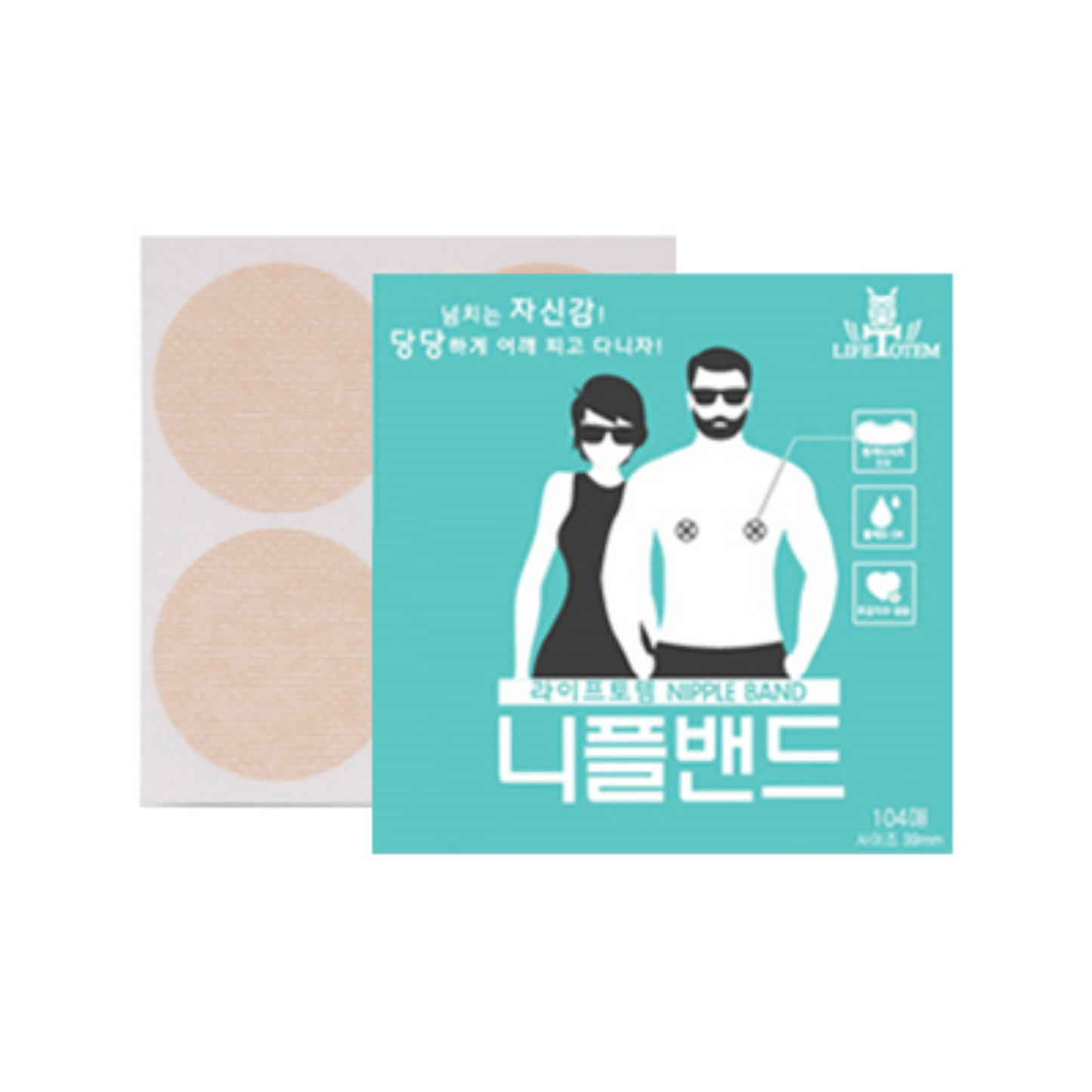 Life Totem Nipple Band 104 PCS 