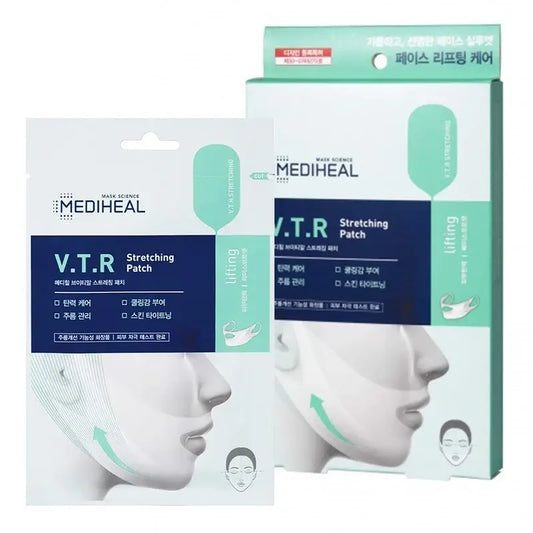 MEDIHEAL V.T.R V-LINE Stretching Patch 4 Pack 
