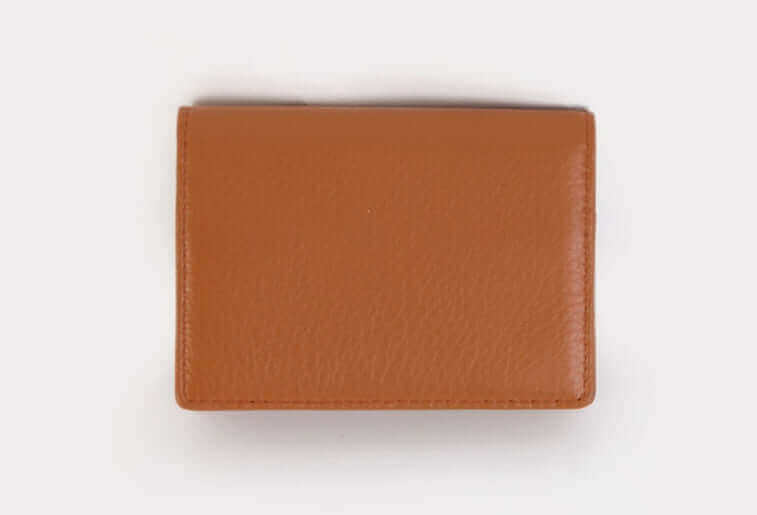 Men's Business Slim Cowhide Genuine Leather Wallet 