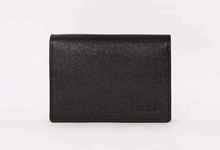 Men's Business Slim Cowhide Genuine Leather Wallet 