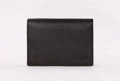 Men's Business Slim Cowhide Genuine Leather Wallet 