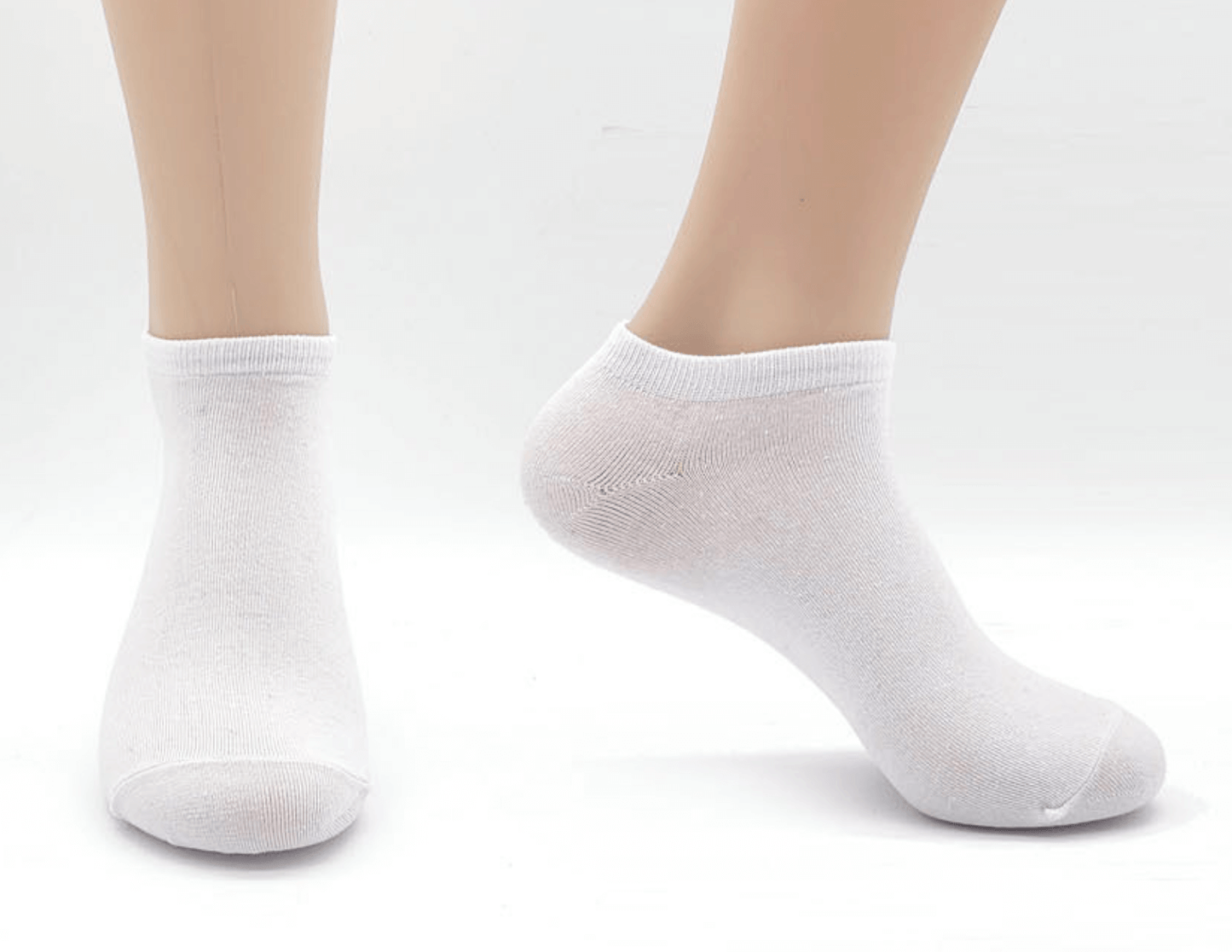 Men's Cotton Blend Low Cut Ankle Sneaker Socks 5 Pairs 