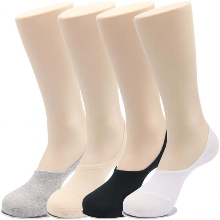 Men's No Show Invisible Socks 5 Pairs 