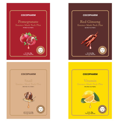 Natureby Cocopharm Essence Mask Pack Plus 8 Set 