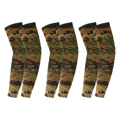 Outdoor Activities UV Protection Compression Arm Sleeves 