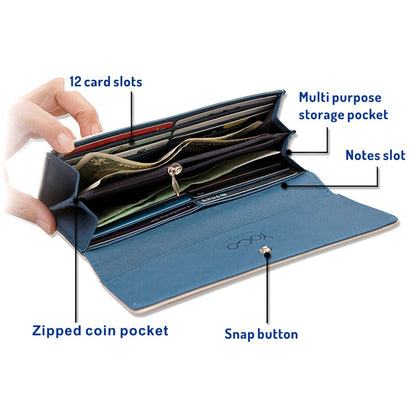 Stylish Double Layer Long Wallet 