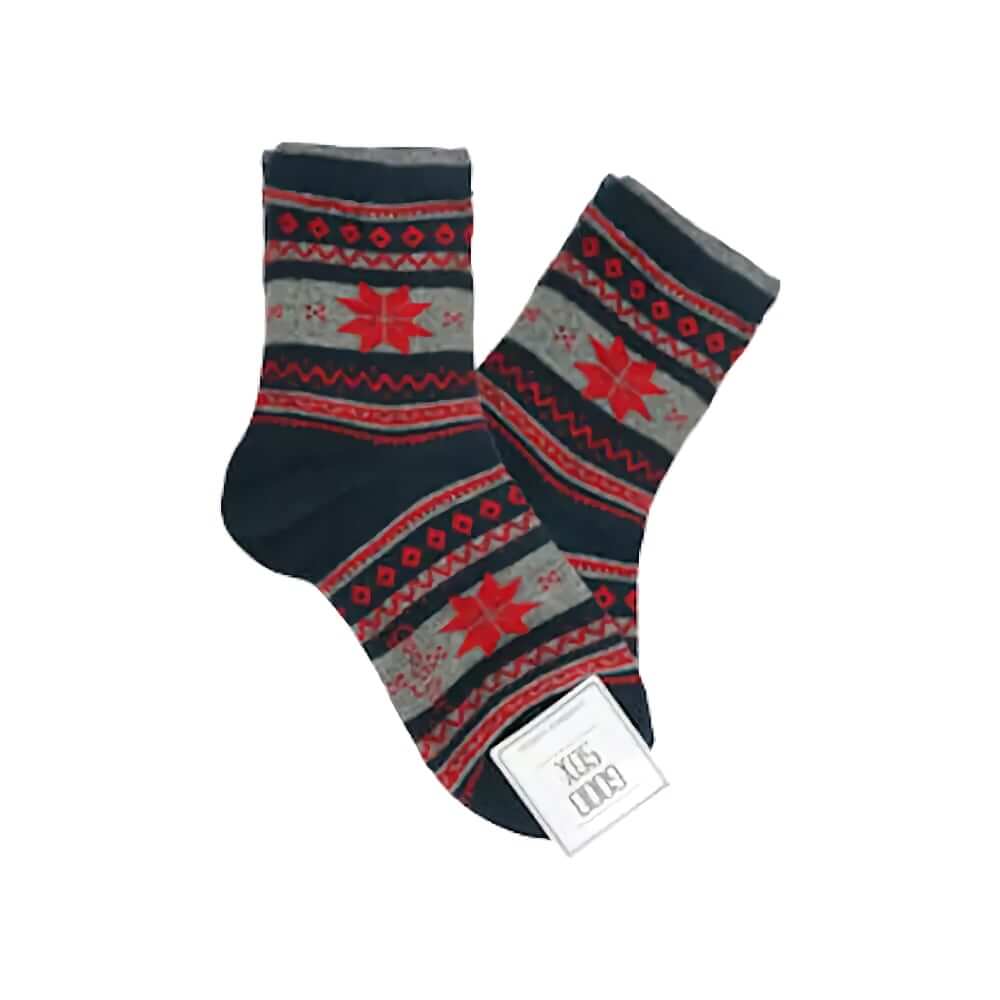 Women's Snow Flower Design Socks 