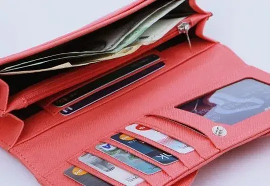 Women's Stylish Ribbon Long Wallet 