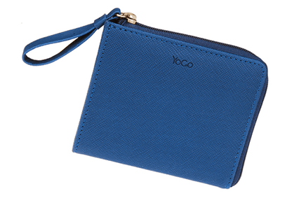 Women's Stylish Zip Around Coin Card Wallet 