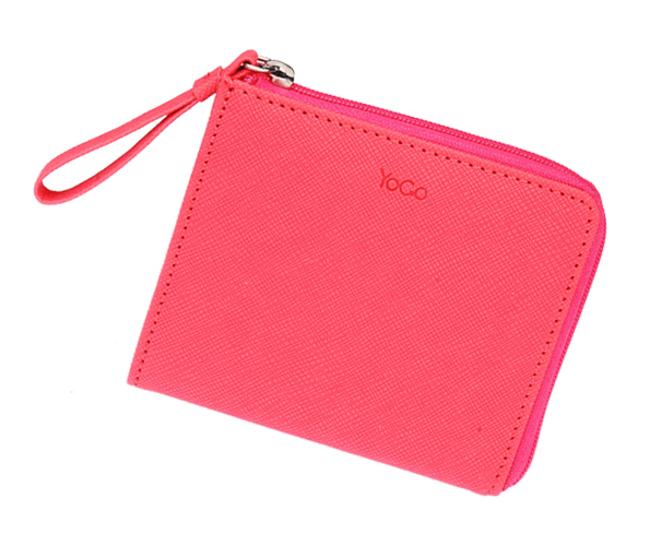 Women's Stylish Zip Around Coin Card Wallet 