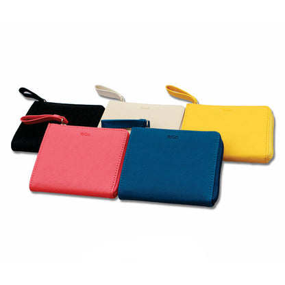 women zip around coin wallet