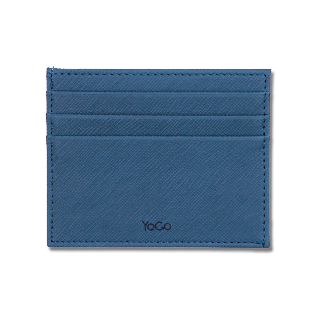 Women's Slim Card Pocket Wallet blue