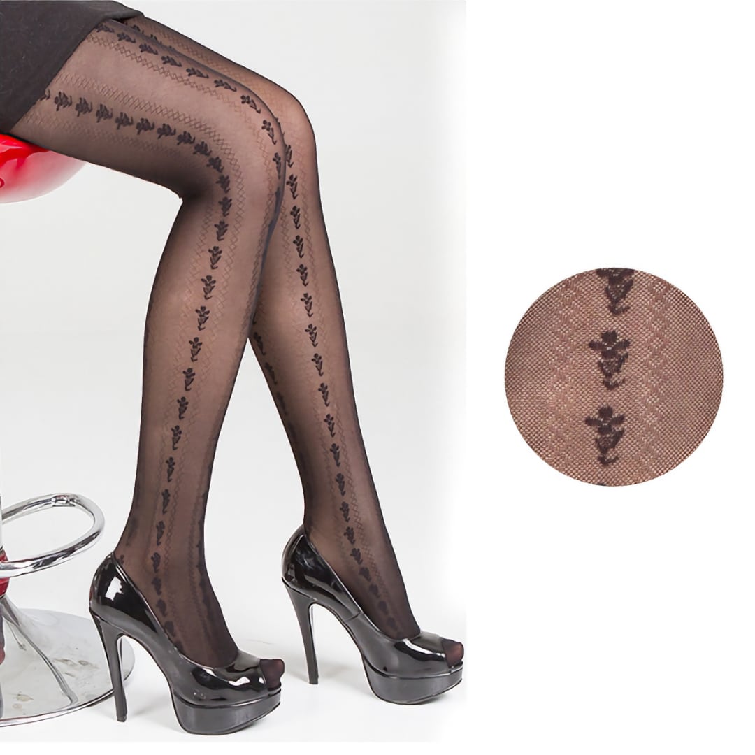 Women's Elegant Patterned Sheer Pantyhose Tights