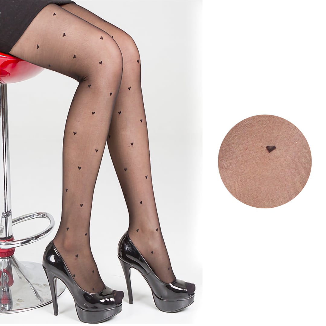 Women's Elegant Patterned Sheer Pantyhose Tights