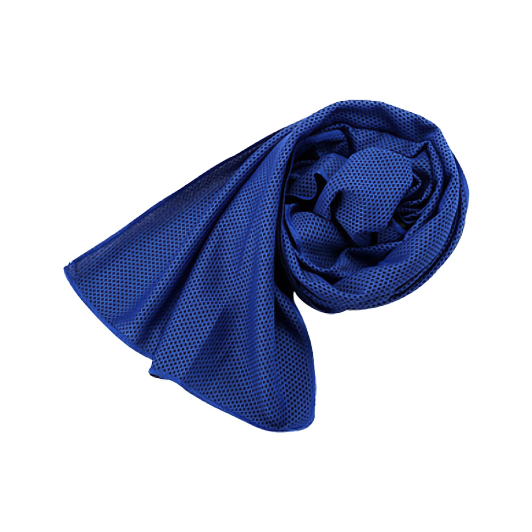 ice cooling scarf blue