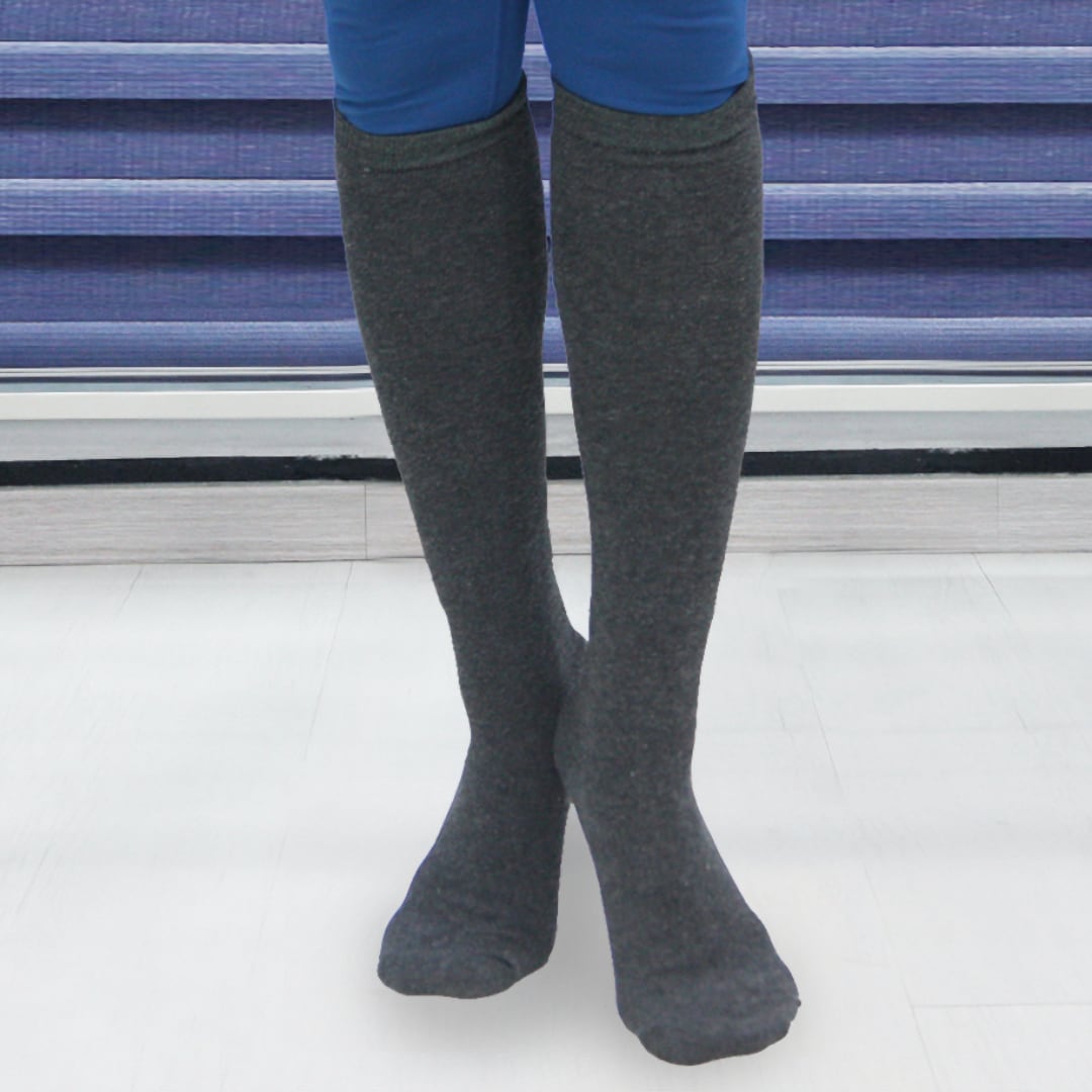 Women's Knee High Socks charcoal