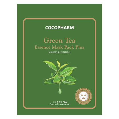 natureby essence mask pack plus korean skin care green tea
