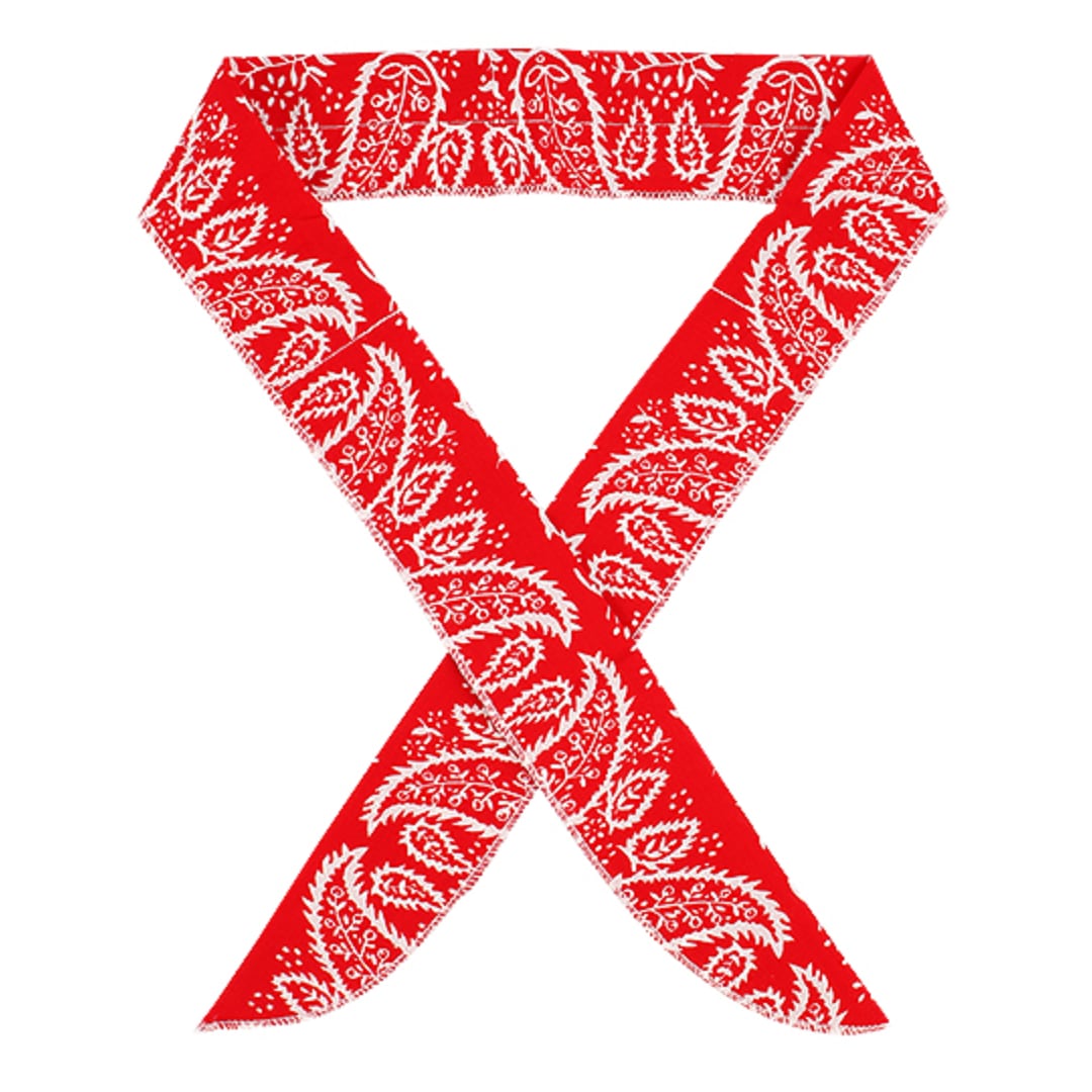 bandana cooling scarf red