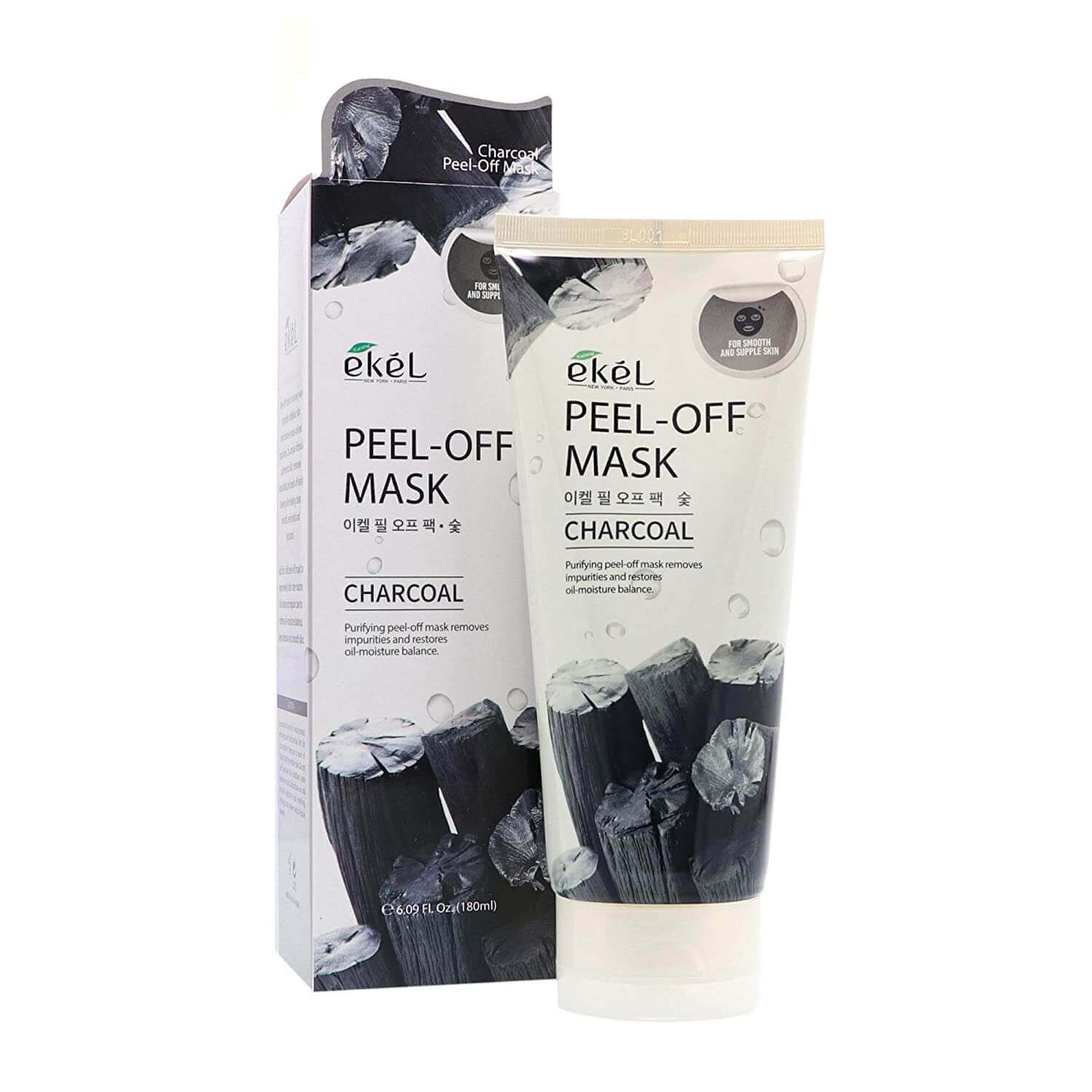 EKEL Peel Off Mask Charcoal