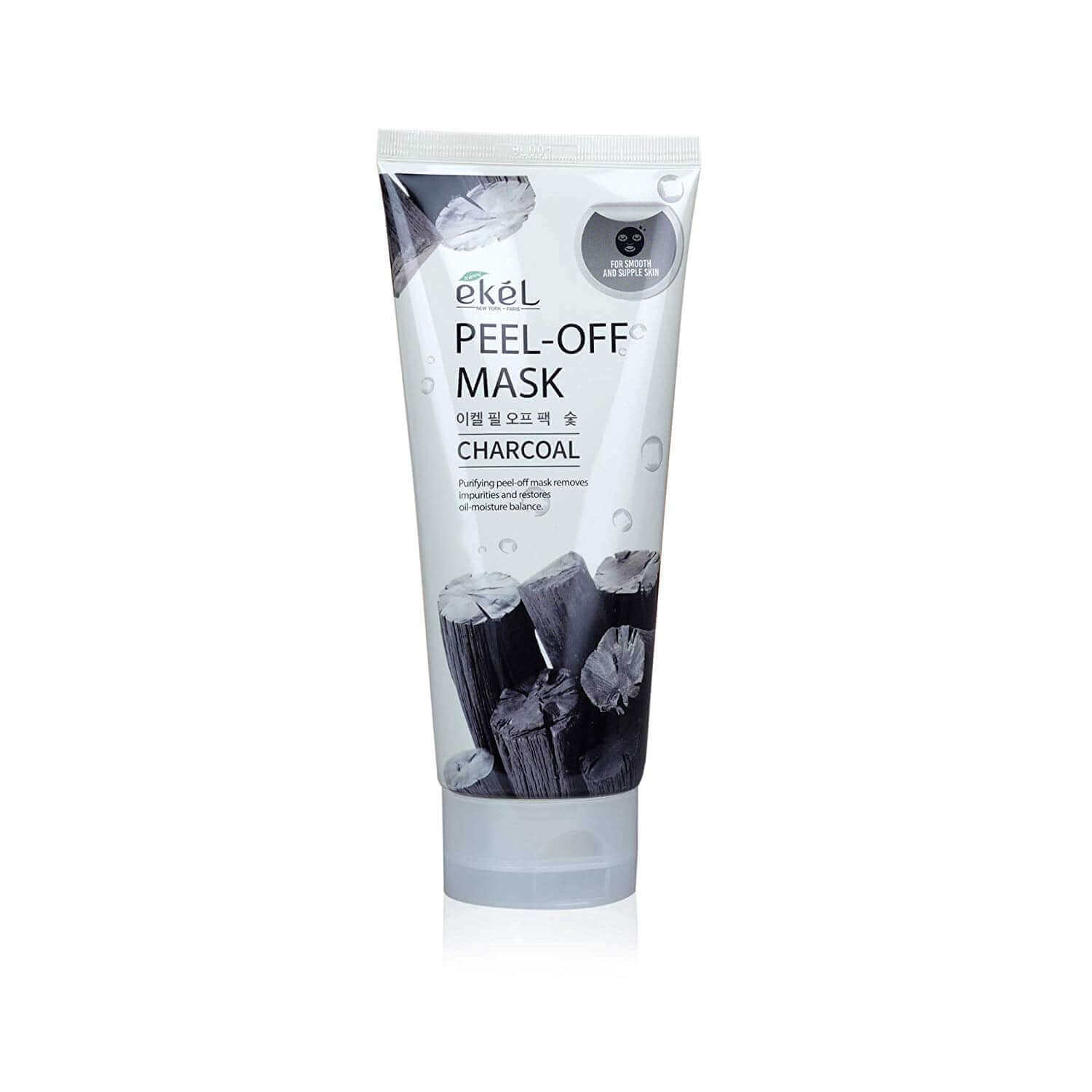 EKEL Peel Off Mask Charcoal