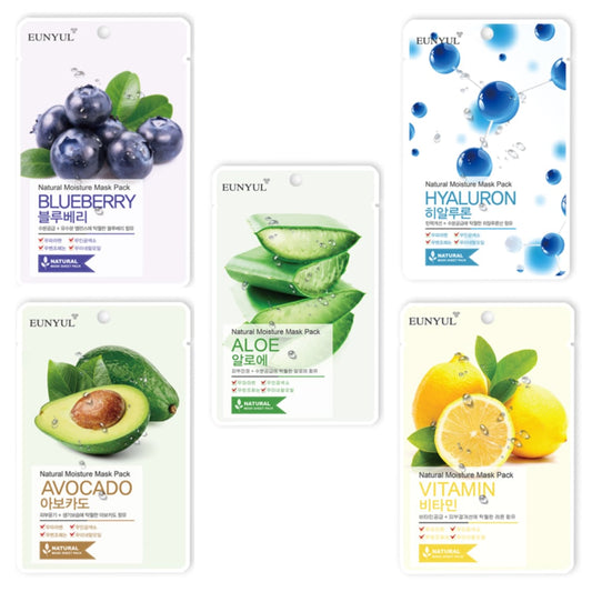 EUNYUL Natural Moisture Mask Pack 10 Set 