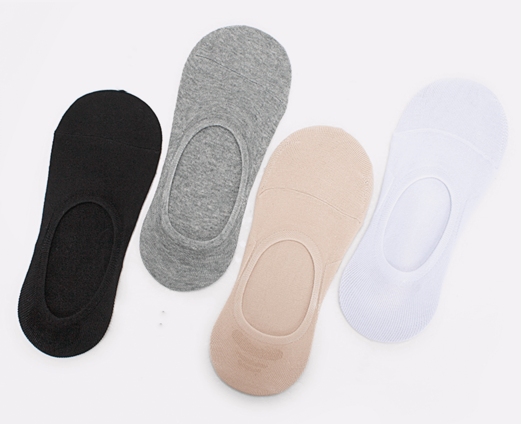 Women's No Show Invisible Socks 5 Pairs - CIRCLO