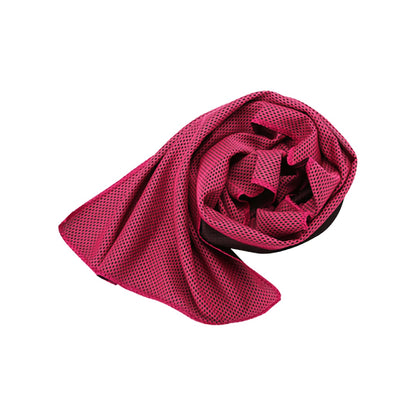 ice cooling scarf hot pink